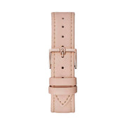 Multicolor Leather Dress Watch