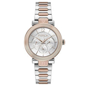 Gray Stainless Steel Dress Watch