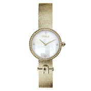 Gold Stainless Steel Dress Watch