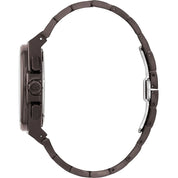 Gray Stainless Steel Dress Watch