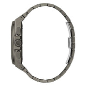 Gray Stainless Steel Dress Watch