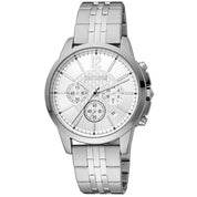 Gray Stainless Steel Dress Watch