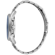Gray Stainless Steel Bracelet Watch