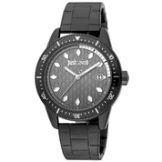 Black Stainless Steel Dress Watch