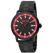 Black Stainless Steel Dress Watch