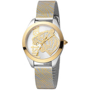 Multicolor Stainless Steel Dress Watch