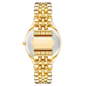Gold Metal Dress Watch