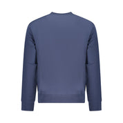 Blue Cotton Men's Sweatshirt