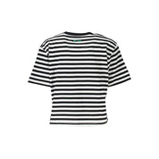 Black Cotton Women T-Shirt