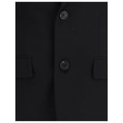 Black Wool Suits And Blazer