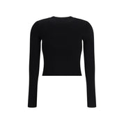Black Viscose Top