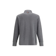 Gray Cotton Polo Shirt