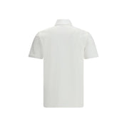 White Cotton Polo Shirt