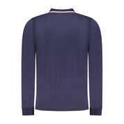 Blu Cotton Mens Polo Shirt