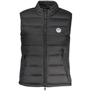 Black Polyester Women's Vest