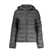 Black Polyester Women's Jacket
