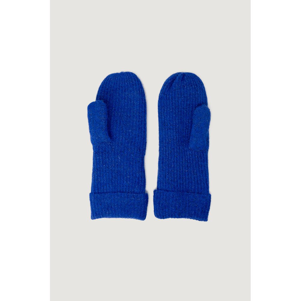 Blue Marabou Gloves