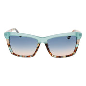 Turquoise Acetate Sunglasses