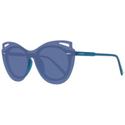 Blue Plastic Sunglasses