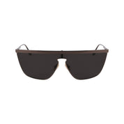 Gray Metal Sunglasses