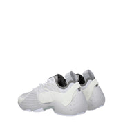 White Leather Athletic Sneakers