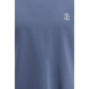 Blue Cotton T-Shirt