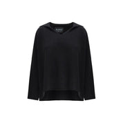 Black Cashmere Sweatshirt