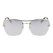 Silver Metal Sunglasses