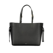 Black Leather Women Handbag