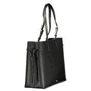 Black Leather Women Handbag