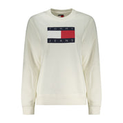 Bianco Cotton Women Sweatshirt
