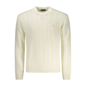 Bianco Poliammide Mens Sweater