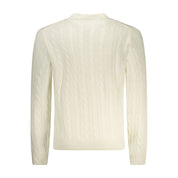 Bianco Poliammide Mens Sweater
