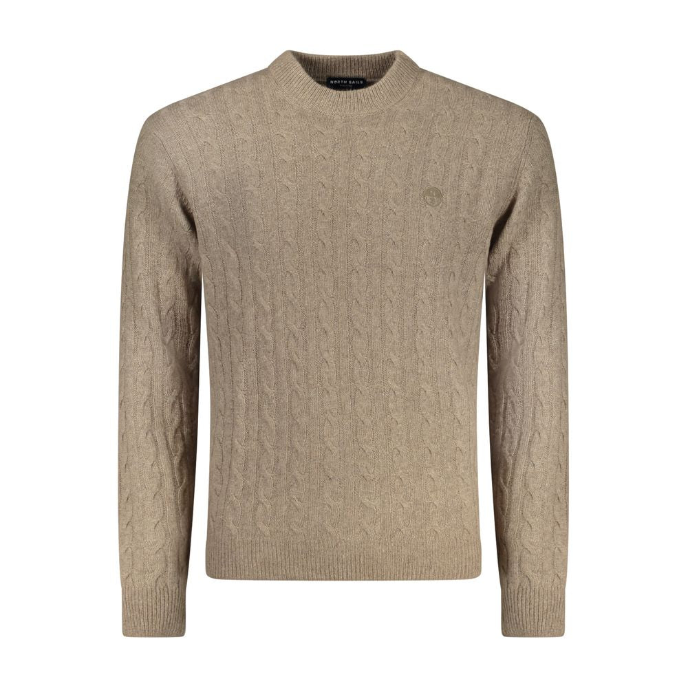 Marrone Poliammide Men Sweater