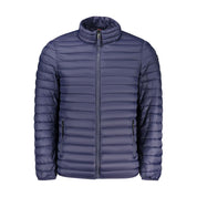 Blu Poliammide Men's Jacket