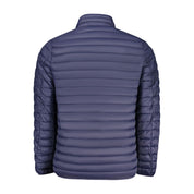 Blu Poliammide Men's Jacket