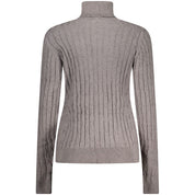 Grey Viscosa Women Sweater