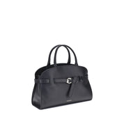 Black Calf Leather Bos Taurus Handbag