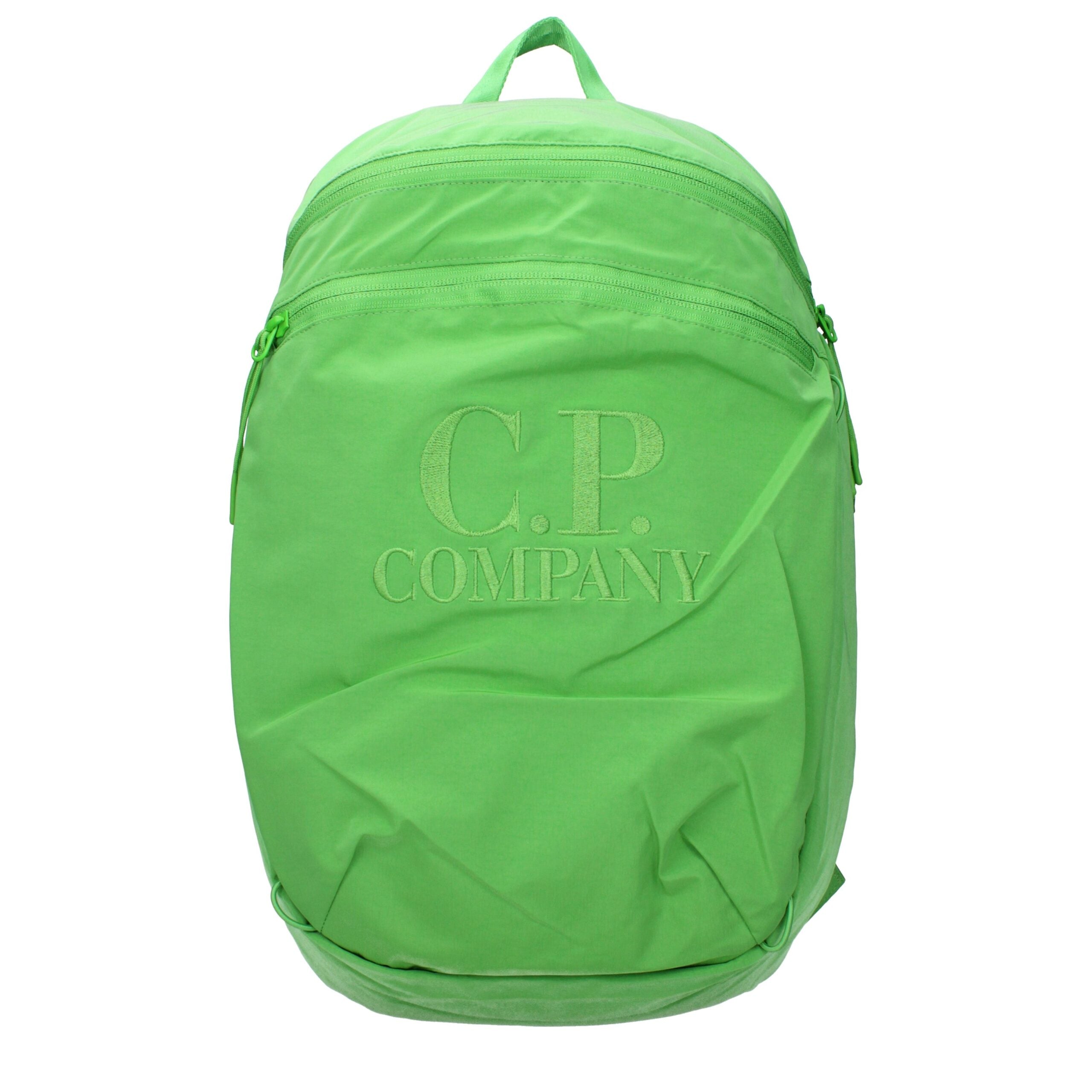 Green Fabric Backpack