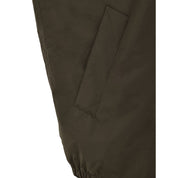 Green Polyester Sleveless Jacket