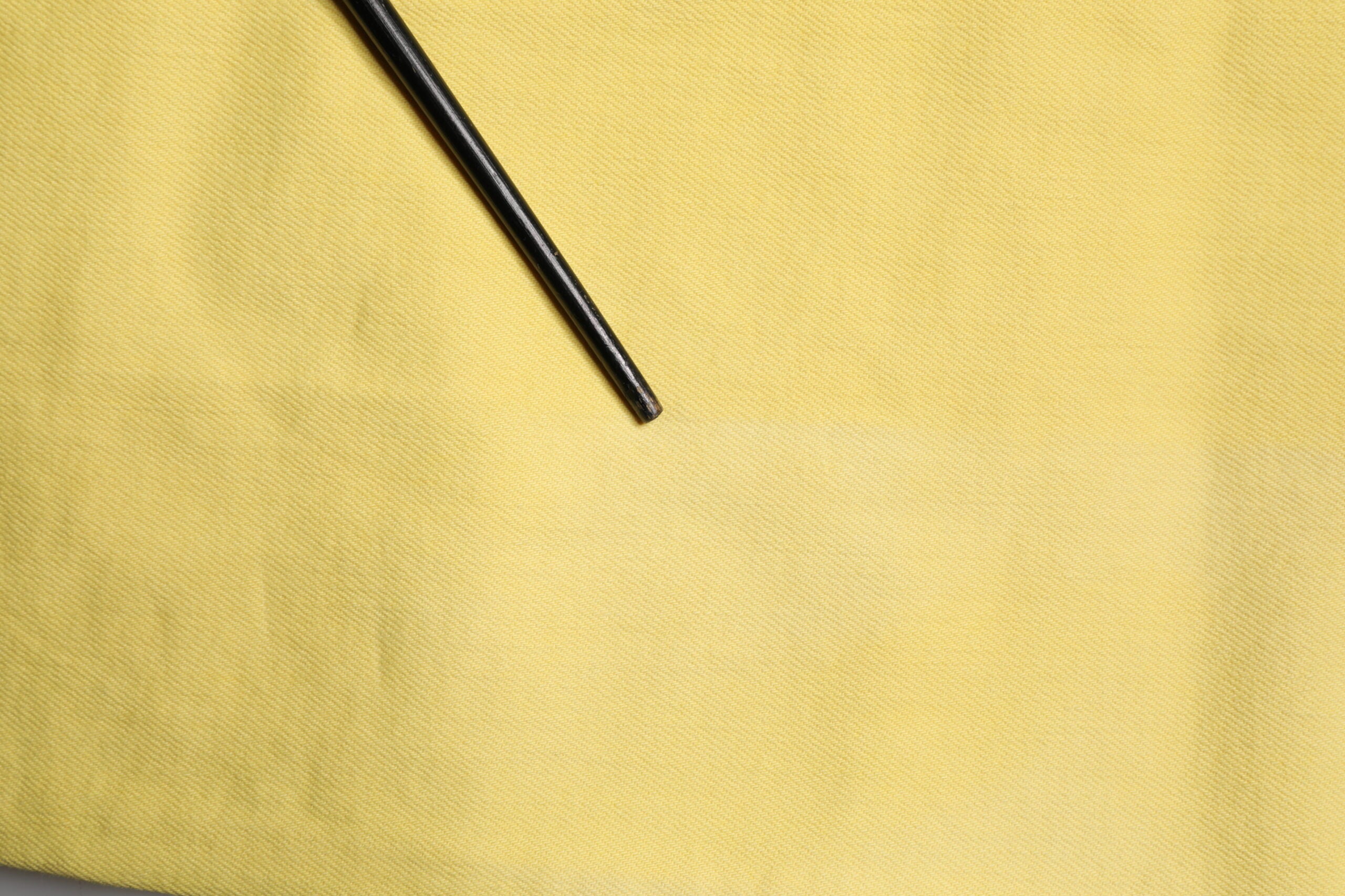 Yellow Tapered Mid Waist Denim Trouser Jeans