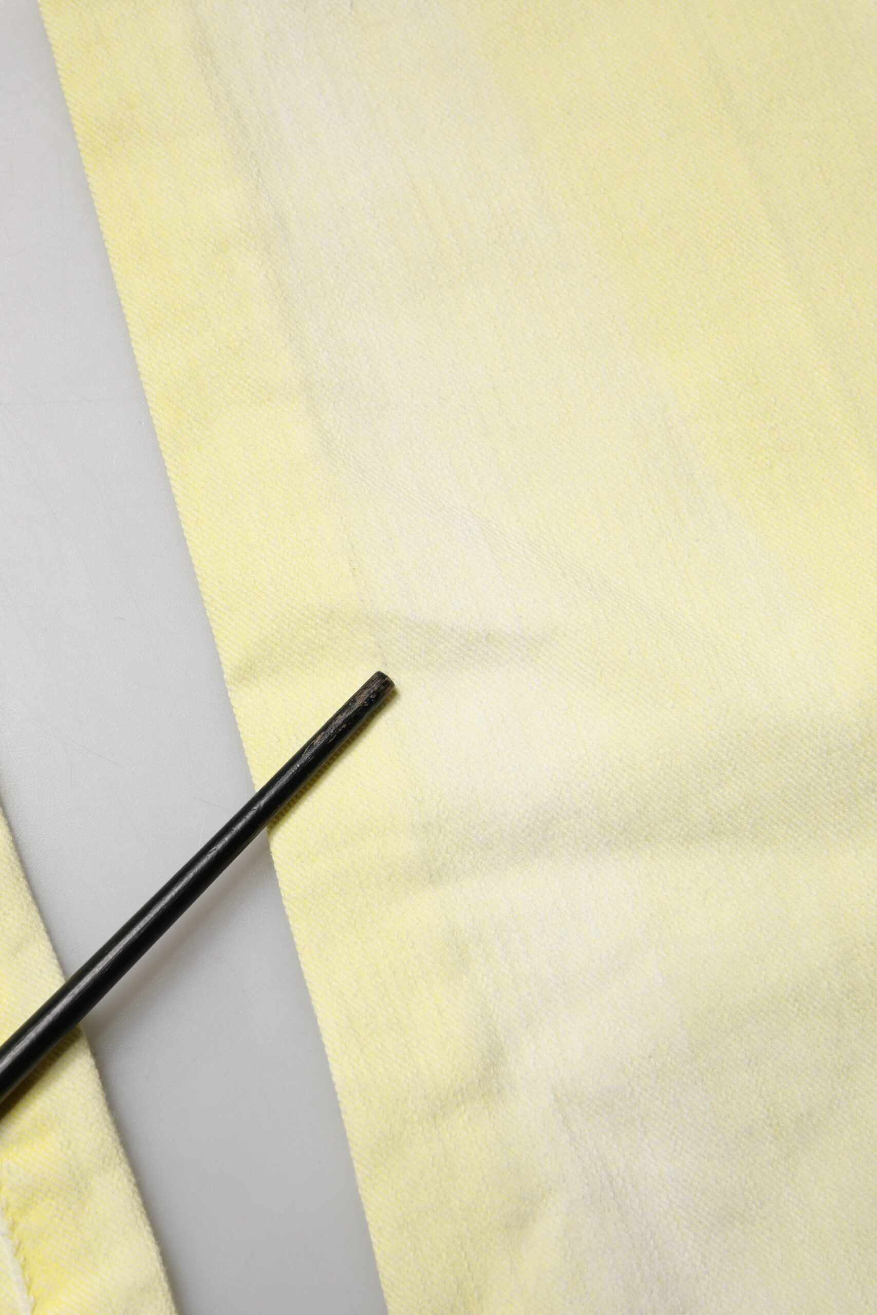 Yellow Cotton Bootcut Low Waist Denim Trouser Jeans