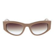 Beige Acetate Sunglasses