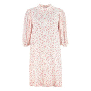 White Viscose Casual Dress