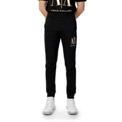 Black Cotton Joggers (Workout Pants)