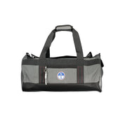 Grigio Polyester Men's Duffle Bag
