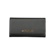 Nero Poliuretano Women Wallet
