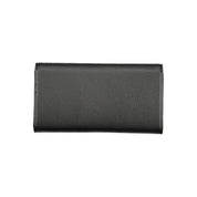 Nero Poliuretano Women Wallet