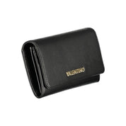 Nero Poliuretano Women Wallet