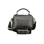 Nero Polyurethane Women Handbag